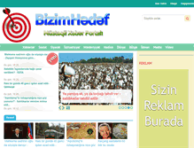 Tablet Screenshot of bizimhedef.info